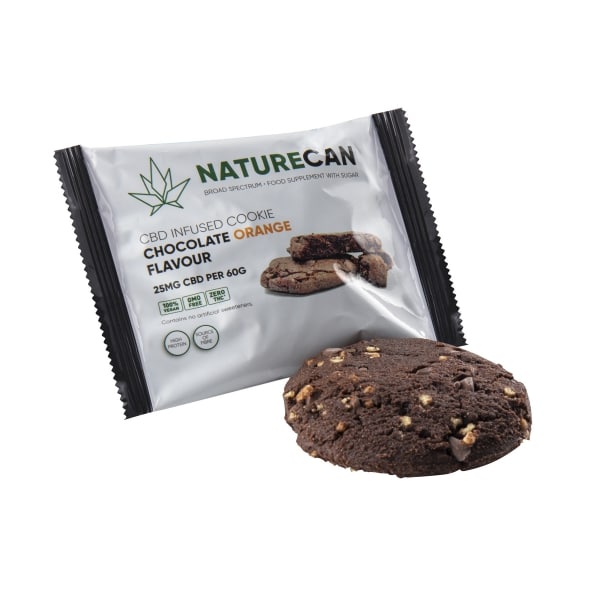 CBD infused koekje - sinaasappel smaak - THT DATUM 25-01-2024 - Afbeelding 2
