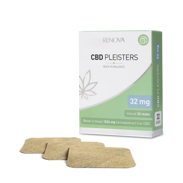 Renova CBD pleisters (32mg - 32 stuks)