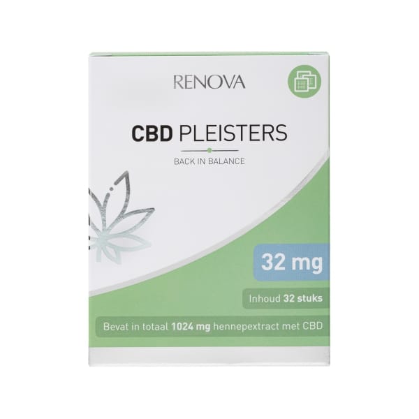 Renova CBD pleisters (32mg - 32 stuks) - Afbeelding 2