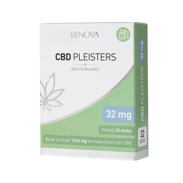 Renova CBD pleisters (32mg - 32 stuks) - Afbeelding 4