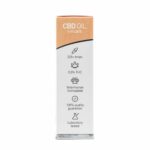 A tube of Renova-CBD oil 2,5% for cats on a white background.