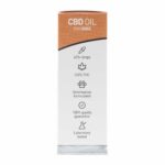 A tube of Renova - CBD oil 5% for dogs (30ml) on a white background.