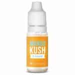 A bottle of Harmony E-liquid 100mg CBD – Mango Kush (10ml).