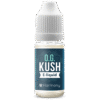 A bottle of Harmony E-liquid 100mg CBD - O.G. Kush (10ml).
