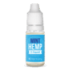 A bottle of Harmony E-liquid 300mg CBD - Mint (10ml).